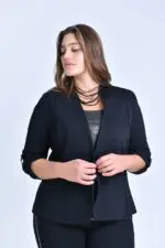 ⁦טלי - ג'קט ג'רסי קל⁩ – תמונה ⁦2⁩
