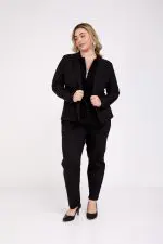 ⁦עמנואל - ג'קט מחויט קלאסי⁩ – תמונה ⁦3⁩
