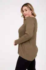 ⁦אפיק - טופ רגלן ארוך פרינ⁩ – תמונה ⁦4⁩