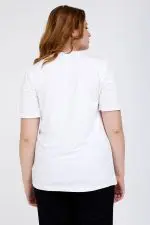 ⁦nora - טי וי קצר פרינט⁩ – תמונה ⁦4⁩