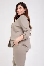 ⁦שאנלה - ז'קט ג'רסי אופנתי⁩ – תמונה ⁦8⁩