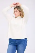 ⁦LIV - סריג אובר חצי גולף⁩ – תמונה ⁦11⁩