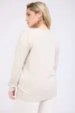 ⁦MYA - סריג וי בייסיק⁩ – תמונה ⁦4⁩