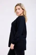 ⁦ALEXIA - טוניק סריג לבבות⁩ – תמונה ⁦11⁩