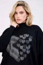 ⁦LORETTA - סריג טוניק גולף⁩ – תמונה ⁦2⁩