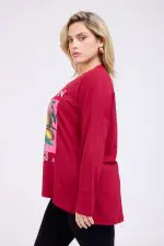⁦ANASTASIA - טופ סירה ארוך⁩ – תמונה ⁦5⁩