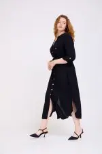 ⁦נעמי - שמלת בי כפתרה זהב⁩ – תמונה ⁦11⁩