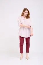 ⁦אלונה - טוניקת אריג אובר⁩ – תמונה ⁦13⁩