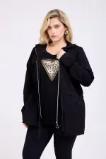 ⁦MORGAN - טופ ארוך שליץ פר⁩ – תמונה ⁦3⁩