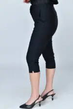 ⁦לוצ'י חדש - מכנס אריג 3/4⁩ – תמונה ⁦3⁩