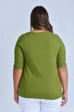 ⁦דיוק - חולצת ריב זיפר קצר⁩ – תמונה ⁦13⁩