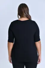 ⁦דיוק - חולצת ריב זיפר קצר⁩ – תמונה ⁦7⁩