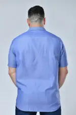 ⁦oxford - אריג קצר אוקספור⁩ – תמונה ⁦4⁩