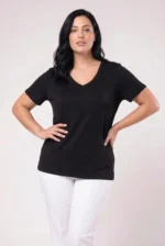 ⁦מרסל - חולצת וי בסיס קיץ⁩ – תמונה ⁦39⁩