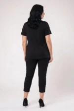 ⁦gilis - טי קצר וי פרינט⁩ – תמונה ⁦10⁩