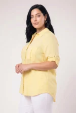 ⁦סילביה  - טוניקת אריג כיס⁩ – תמונה ⁦12⁩